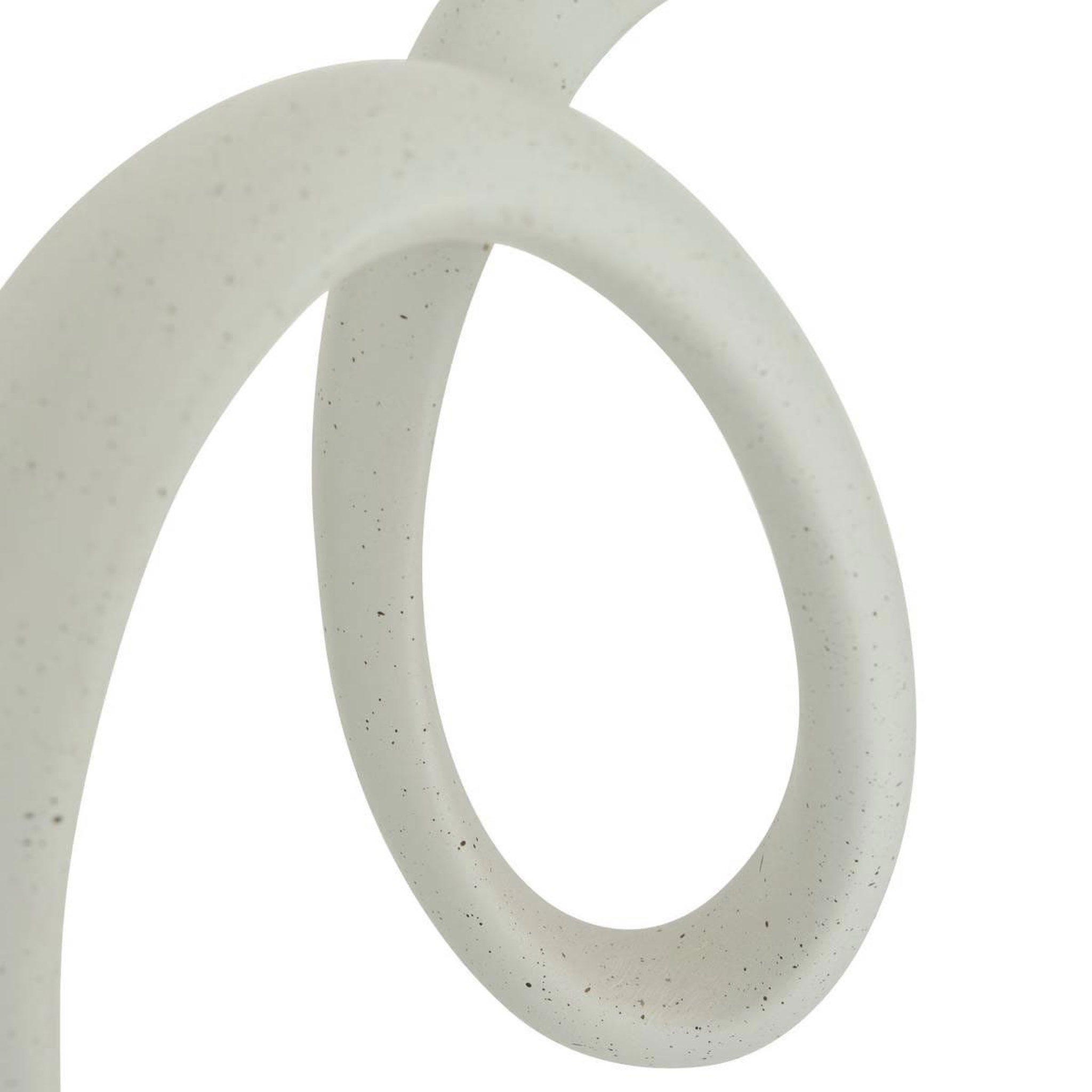 Voir la diapositive 2 : ATMOSPHERA Déco à poser en résine  davy  43cm blanc