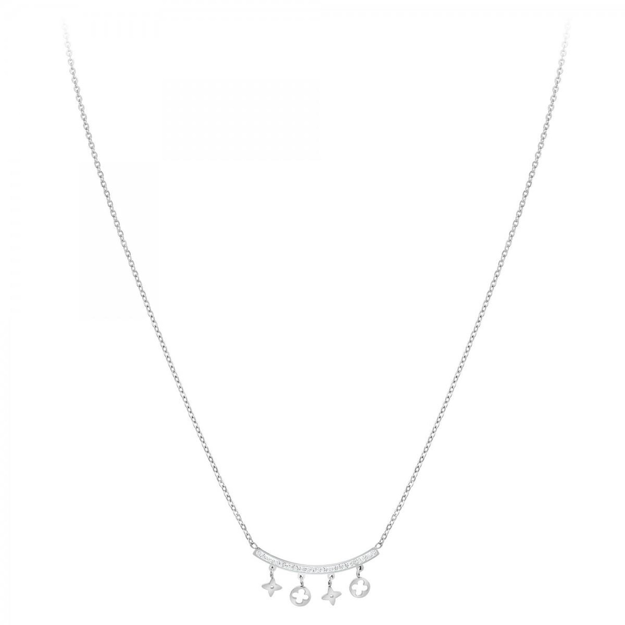 Voir la diapositive 3 : SC CRYSTAL Collier SC Crystal orné de Cristaux scintillants