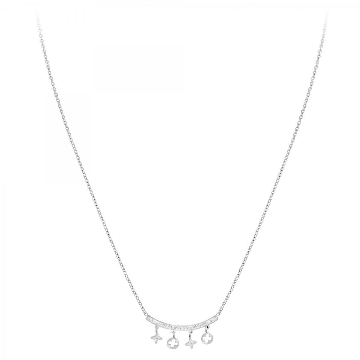 SC CRYSTAL Collier SC Crystal orné de Cristaux scintillants