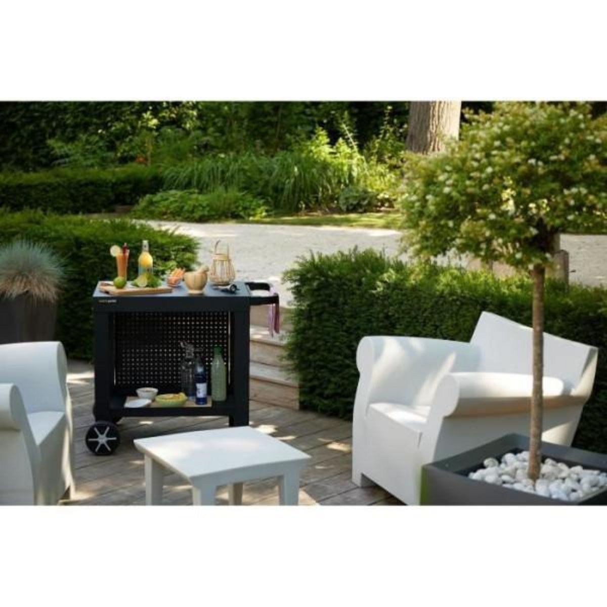 Cook'In Garden Desserte - COOK'IN GARDEN - Reva 80 - 100% métal