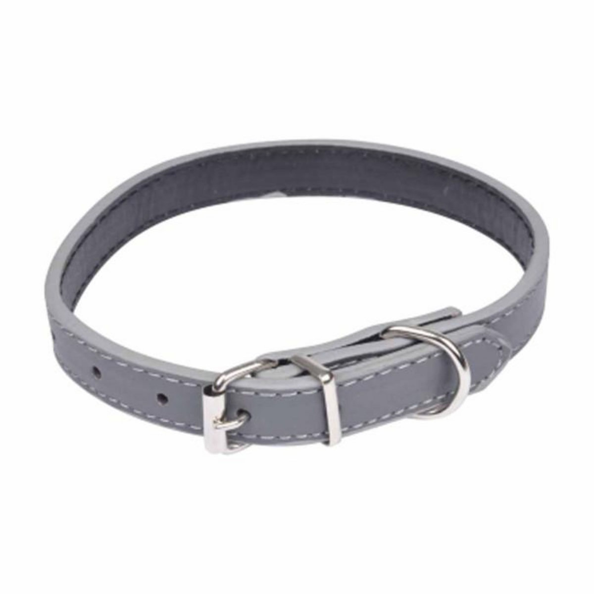 Paris Prix Collier pour Chien  Design Uni  40cm Gris