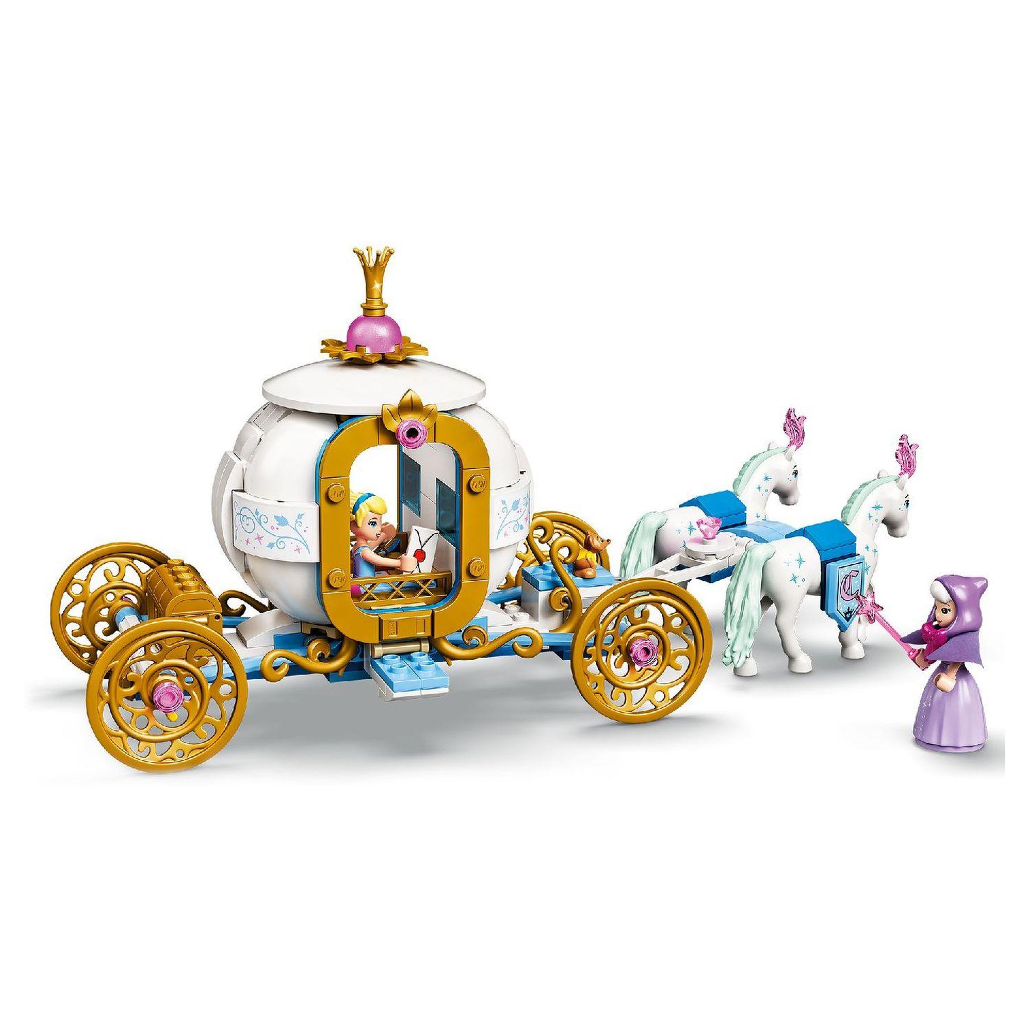 Voir la diapositive 3 : LEGO Disney Princess 43192 - Le carrosse royal de Cendrillon