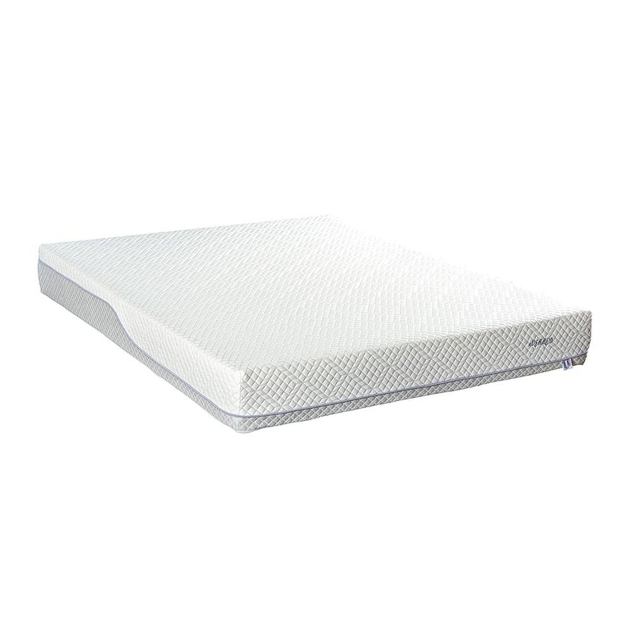Voir la diapositive 2 : BELLECOUR BELLECOUR LITERIE | Ensemble EVERBED | Matelas Mémoire de forme + Sommier Bois