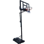 BUMBER Panier de Basket sur Pied Mobile   Chicago  Hauteur Réglable de 2,30m à 3,05m (7,5' a 10')