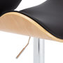 Voir la diapositive 5 : VIDAXL Tabouret de bar Noir Similicuir