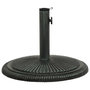 Voir la diapositive 1 : VIDAXL Socle de parasol Vert 45x45x30 cm Fonte