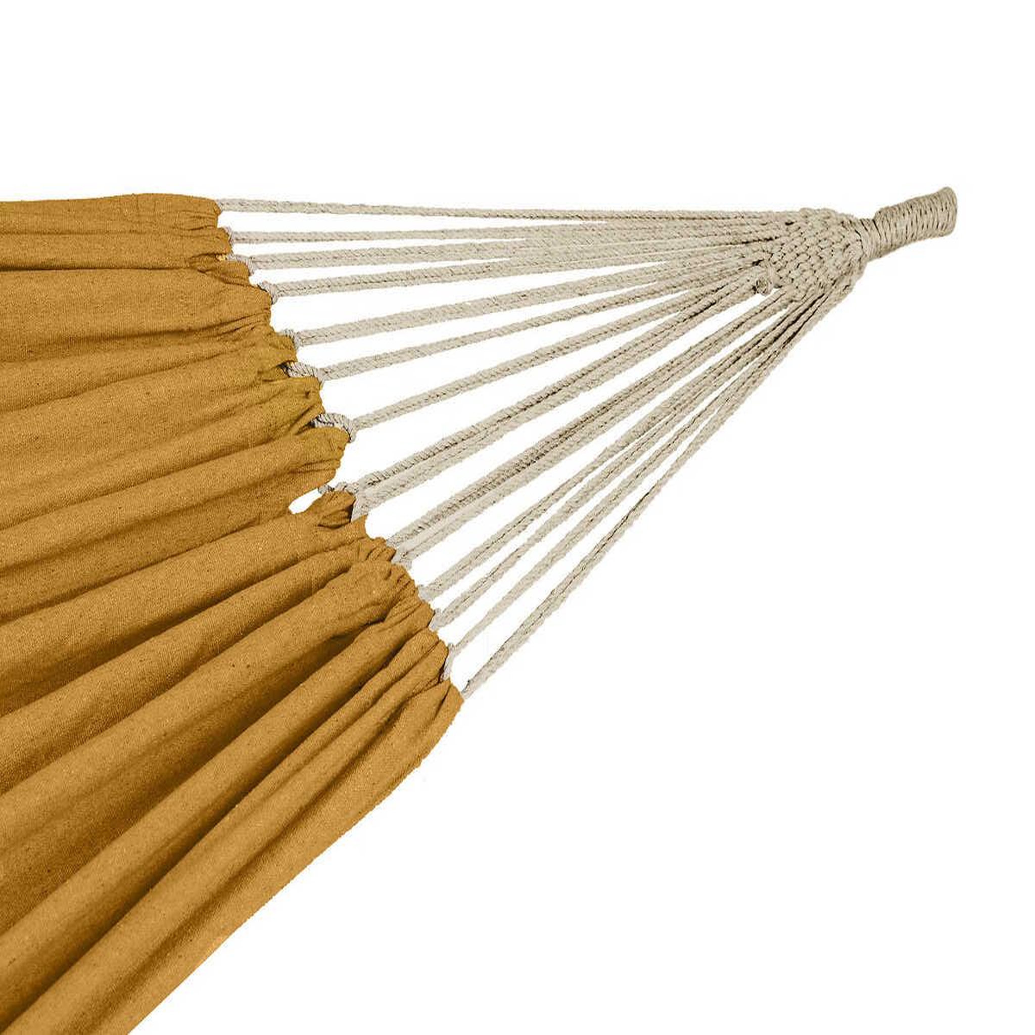 Voir la diapositive 3 : HESPERIDE Toile de hamac yaqui simple ocre - hespéride