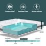 Voir la diapositive 4 : THE WHITE STONE Matelas 70 x 140 Hypoallergénique | Hauteur 16 cm | Propriétés orthopédiques et automodelantes | Produit en Italie