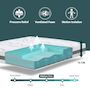 Voir la diapositive 4 : THE WHITE STONE Matelas 70 x 140 Hypoallergénique | Hauteur 16 cm | Propriétés orthopédiques et automodelantes | Produit en Italie