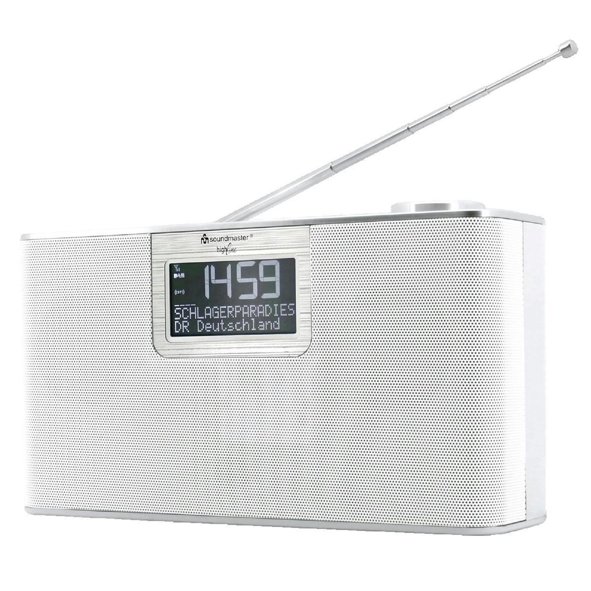 Voir la diapositive 2 : ASTER Radio numérique Aster SoundmDAB700WE avec Bluetooth et écran LCD