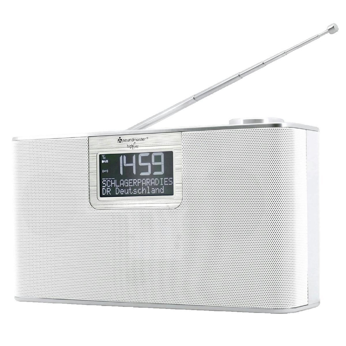 ASTER Radio numérique Aster SoundmDAB700WE avec Bluetooth et écran LCD