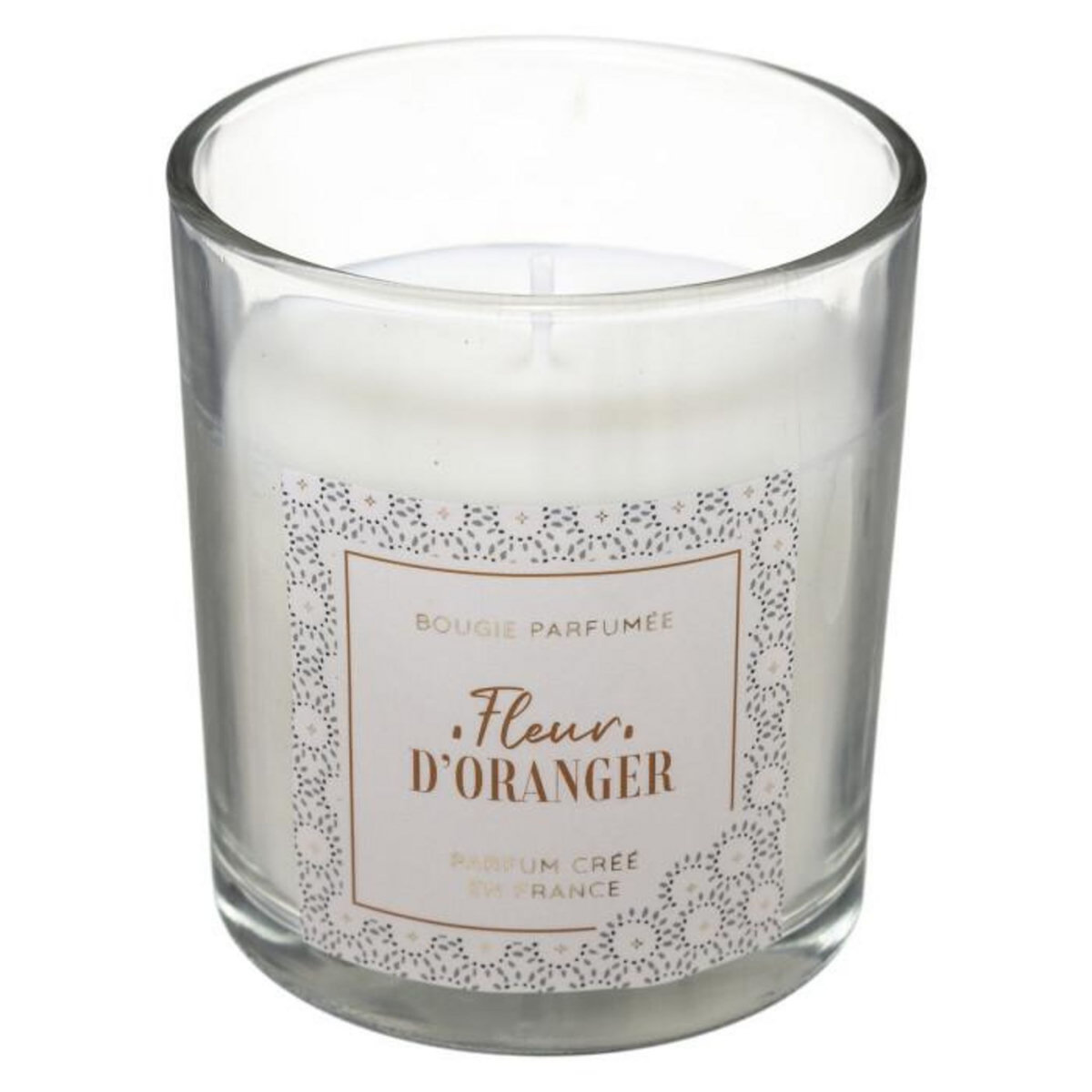 COMPTOIR DE LA BOUGIE Bougie Parfumée Cloche  Loli  130g Fleur d'Oranger