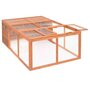 Voir la diapositive 3 : VIDAXL Cage pour animaux de jardin 150x100x50 cm Bois de sapin massif