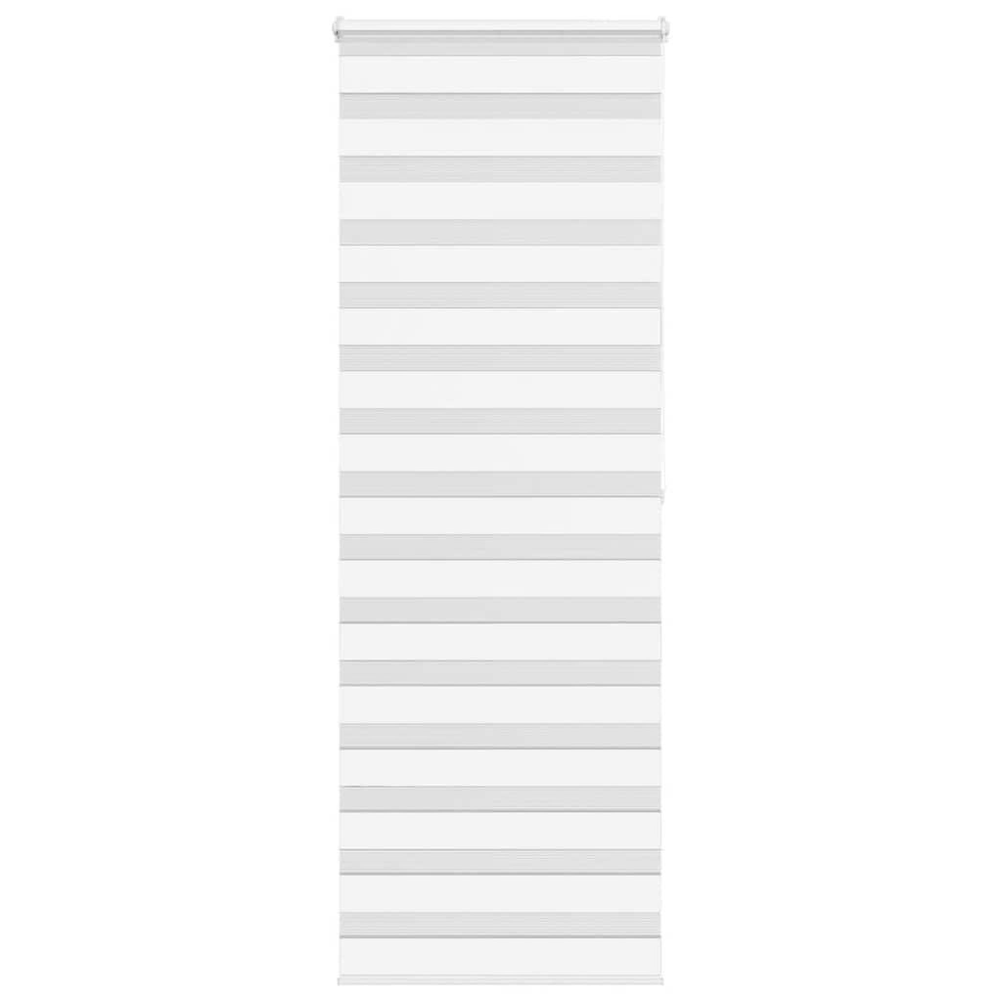 VIDAXL Store zebre blanc 75x200 cm largeur du tissu 70,9 cm polyester