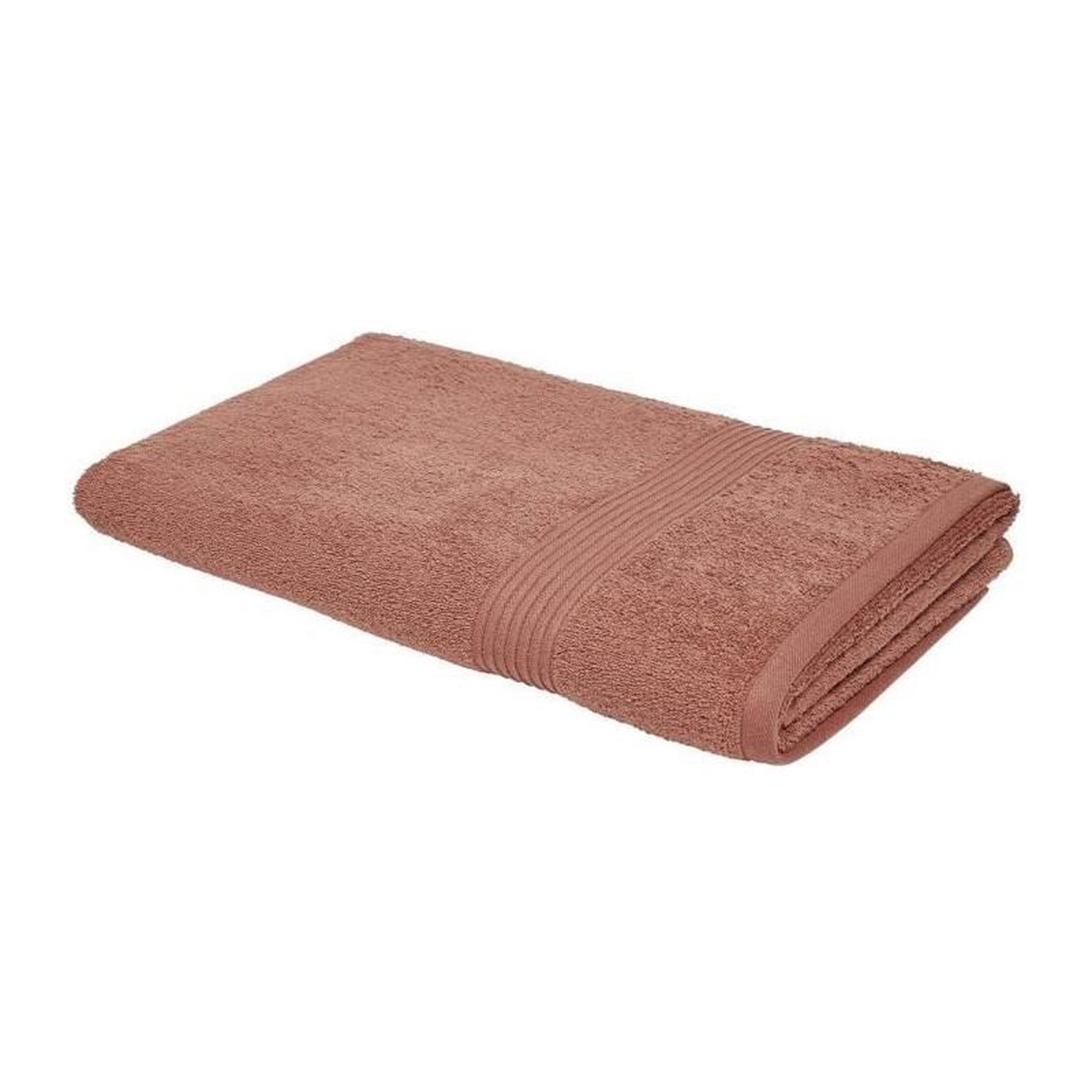 Today TODAY Essential - Maxi drap de bain 90x150 cm 100% Coton coloris terracotta