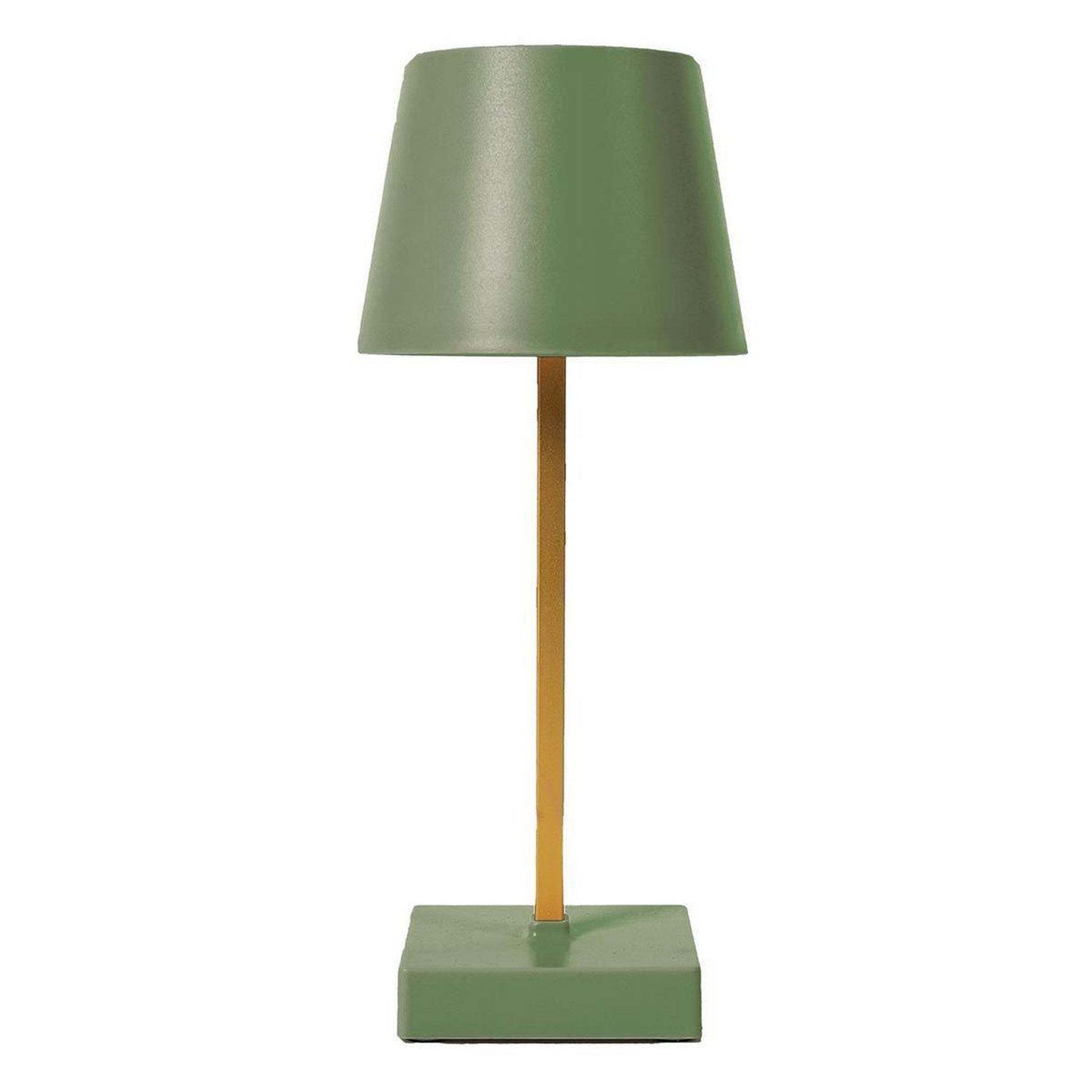 The Home Deco Factory Lampe à poser led  tactile  26cm vert