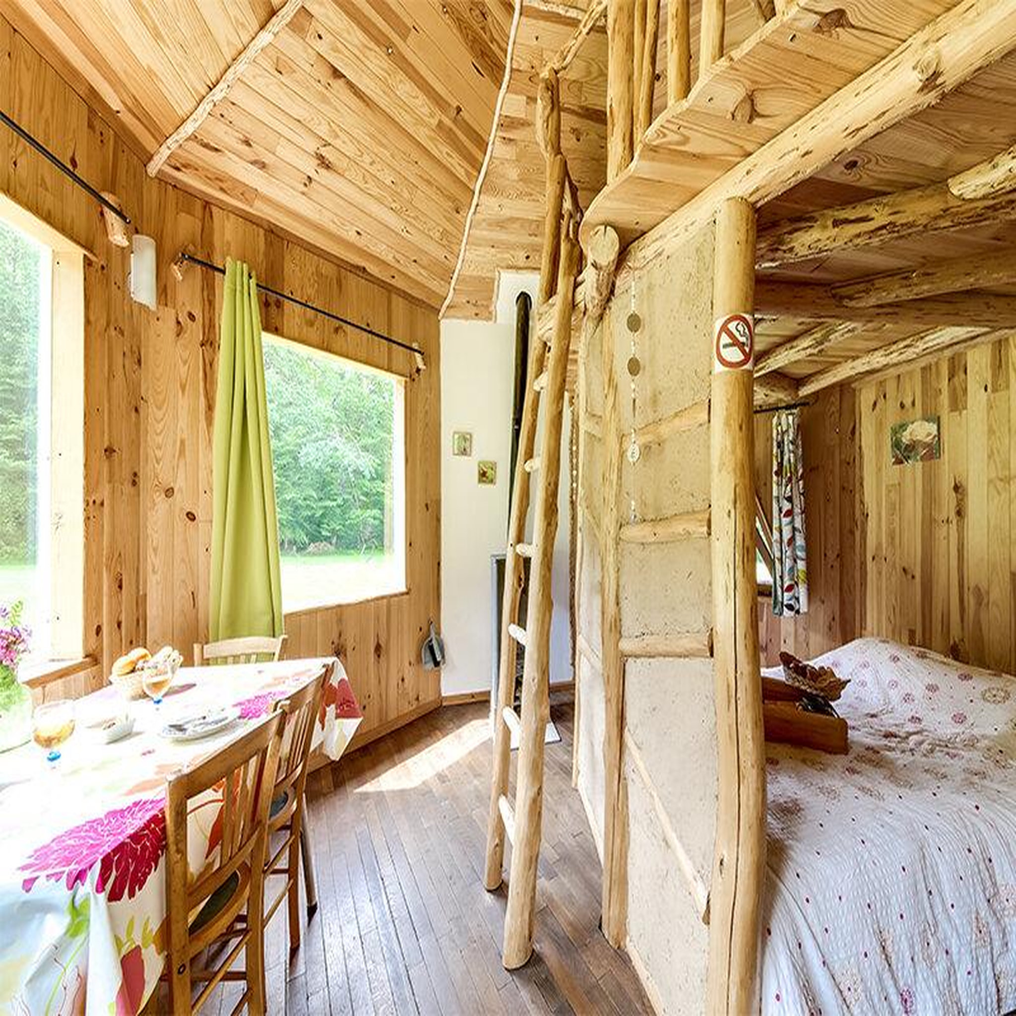 Voir la diapositive 2 : Smartbox Escapade insolite dans les vosges : 3 jours en cabane pour toute la famille - coffret cadeau séjour