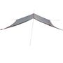 Voir la diapositive 4 : VIDAXL Bache de camping gris et orange 500x294 cm impermeable
