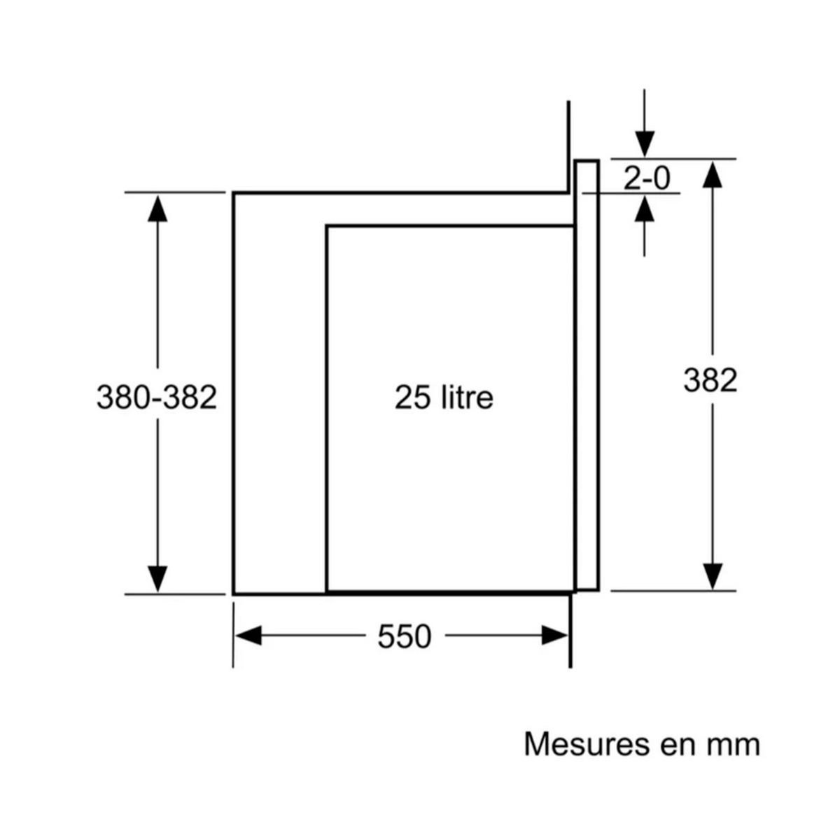 Neff Micro-ondes encastrable  avec grill hlagd53g0 de neff - HLAGD53G0