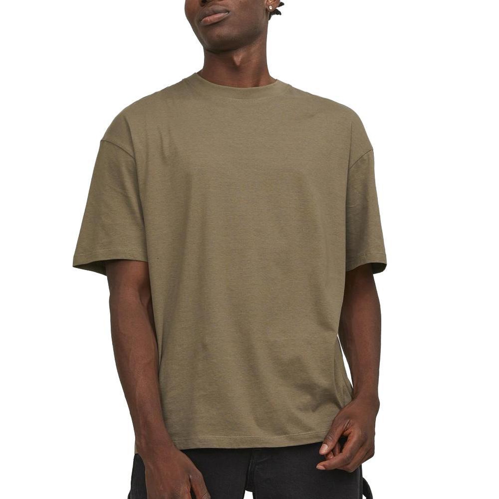 Jack & Jones T-shirt Marron Homme Jack & Jones Jorportland. Coloris disponibles : Marron