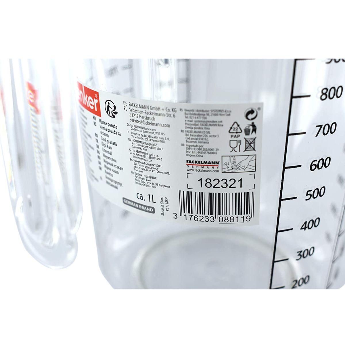 ZENKER Ensemble verre doseur et accessoires pour pâtisserie Zenker Smart Pastry