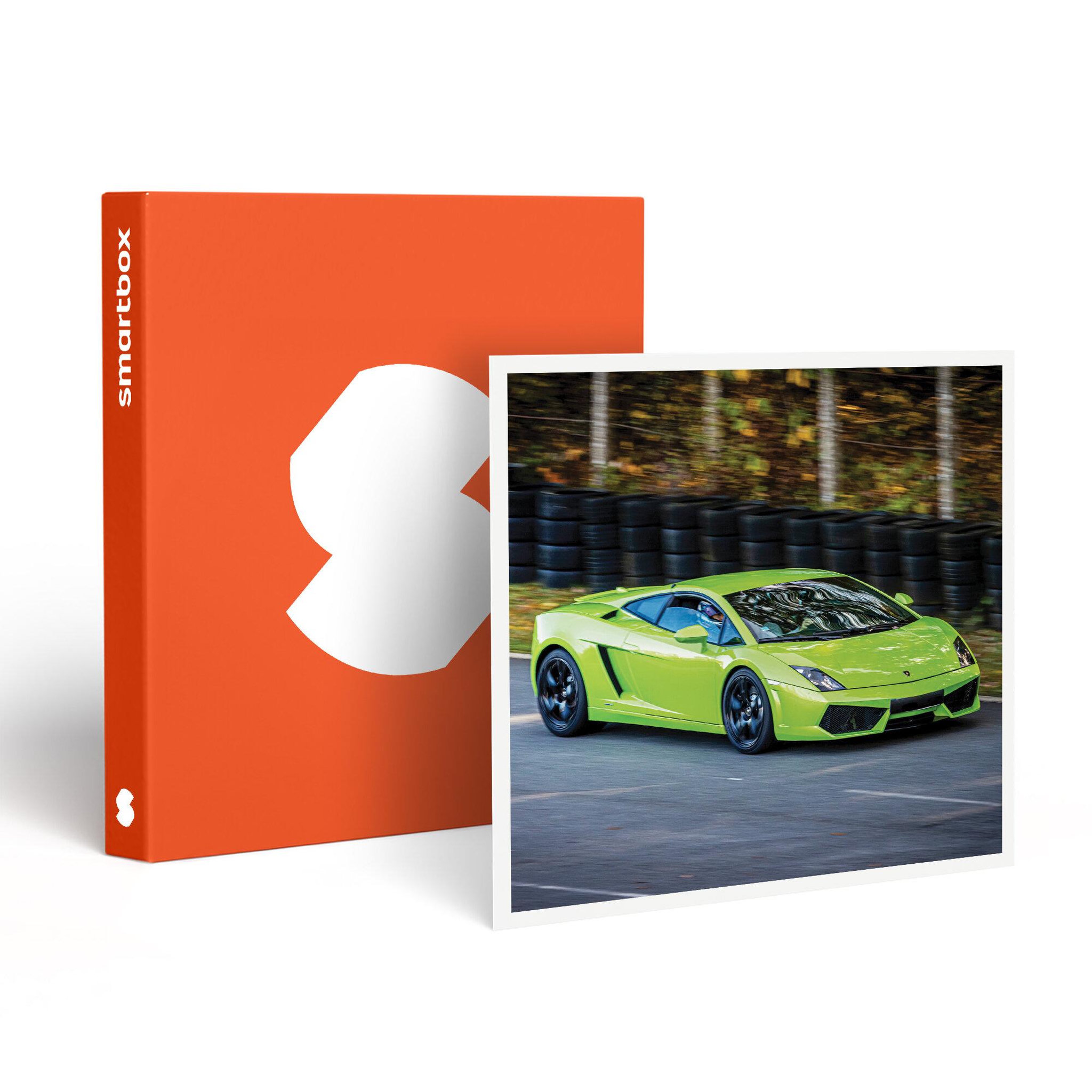 Smartbox Stage de pilotage : 3 tours sur le circuit du Luc en Lamborghini Gallardo LP 560 - Coffret Cadeau Sport & Aventure