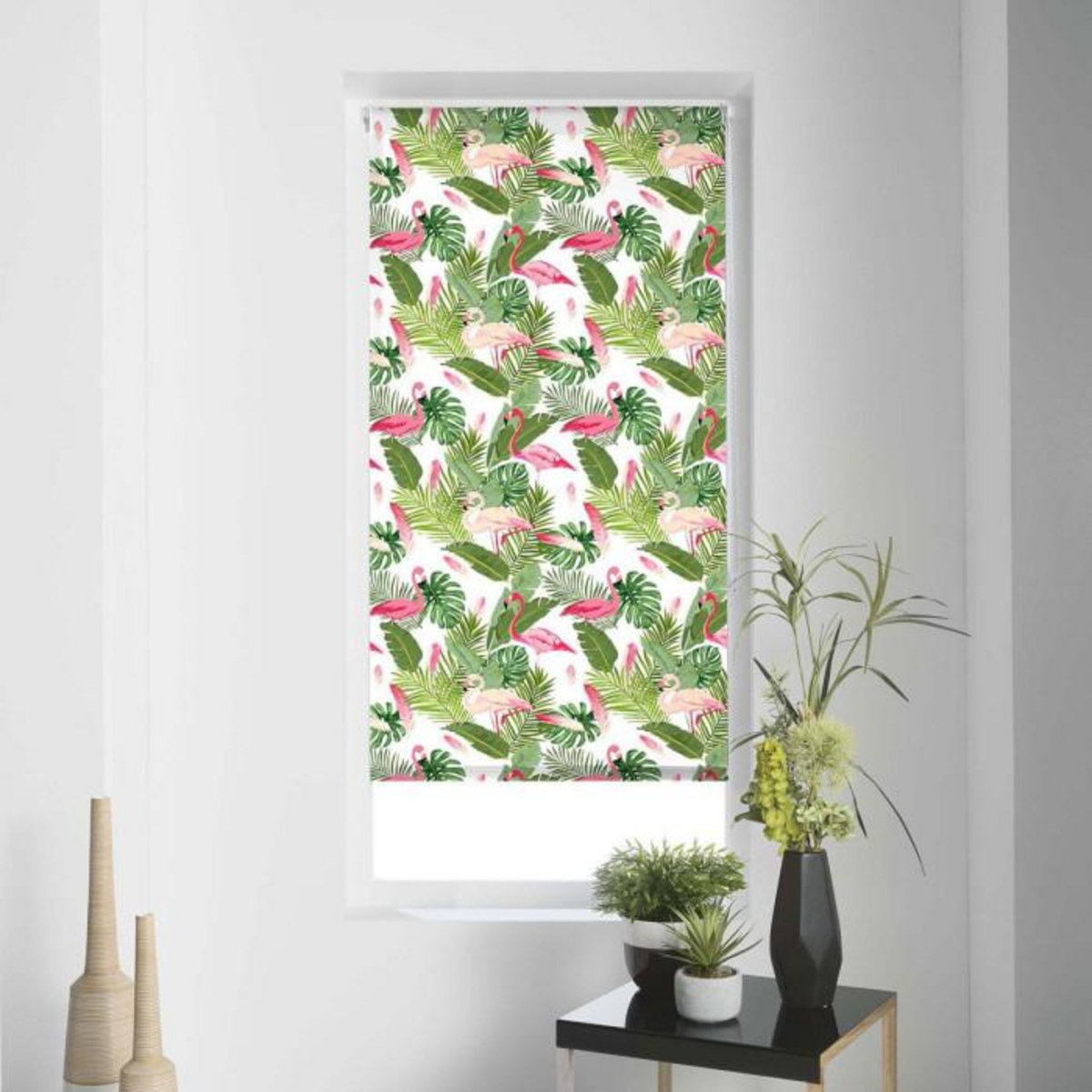 Paris Prix Store Enrouleur Tamisant  Zootica  120x180cm Vert