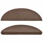 Voir la diapositive 4 : VIDAXL Tapis d'escalier 10 pcs 56x17x3 cm Marron cafe
