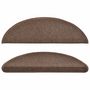 Voir la diapositive 4 : VIDAXL Tapis d'escalier 10 pcs 56x17x3 cm Marron cafe