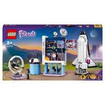 LEGO Friends 41713 L&rsquo;Académie de l&rsquo;Espace d&rsquo;Olivia Jouet Éducatif sur l'Espace, Navette