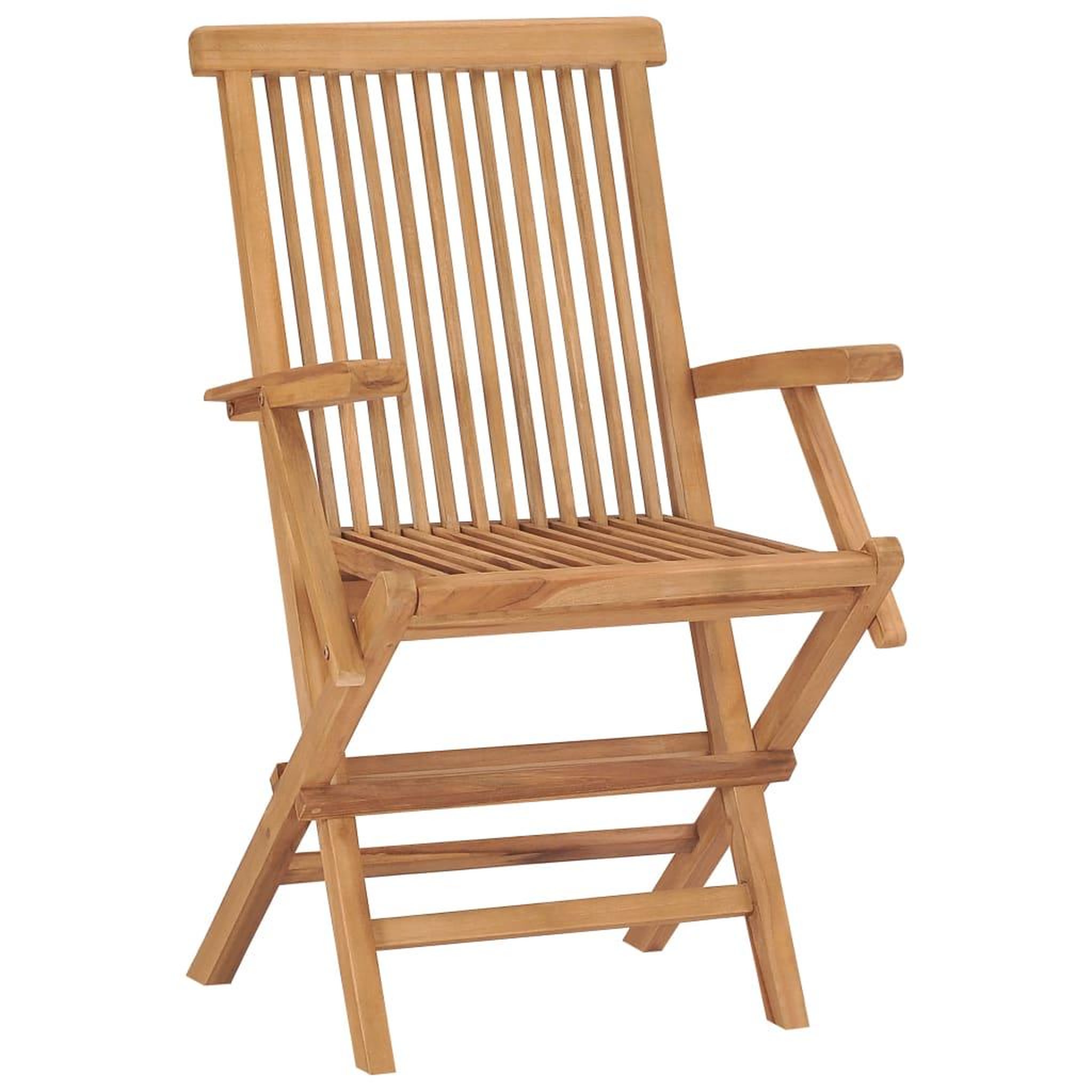 Voir la diapositive 4 : VIDAXL Chaises de jardin avec coussins noir lot de 8 Bois teck massif