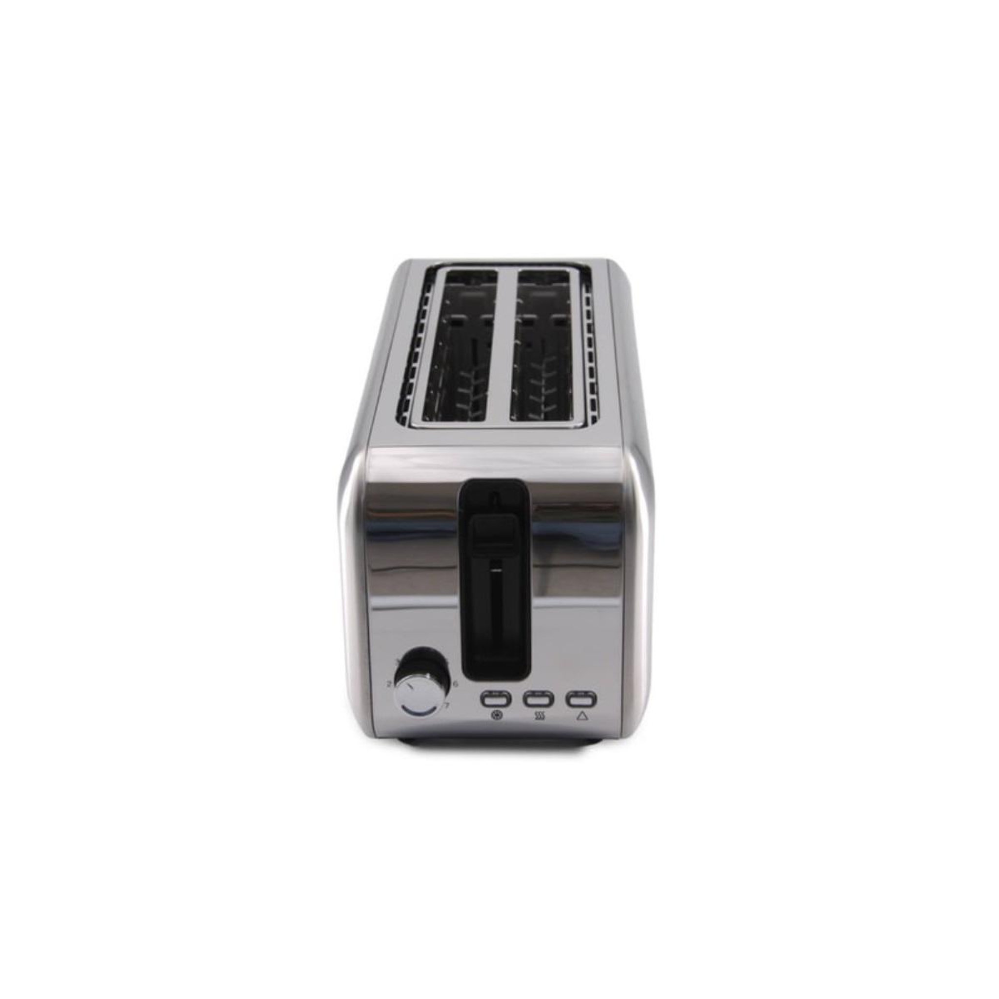 Voir la diapositive 3 : LITTLE BALANCE Grille-pain 2 fentes 1450w inox - 8697