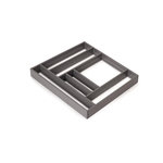 EMUCA SRL Organisateur de tiroirs Alumount 600x500 -  Aluminium -  Gris antracite