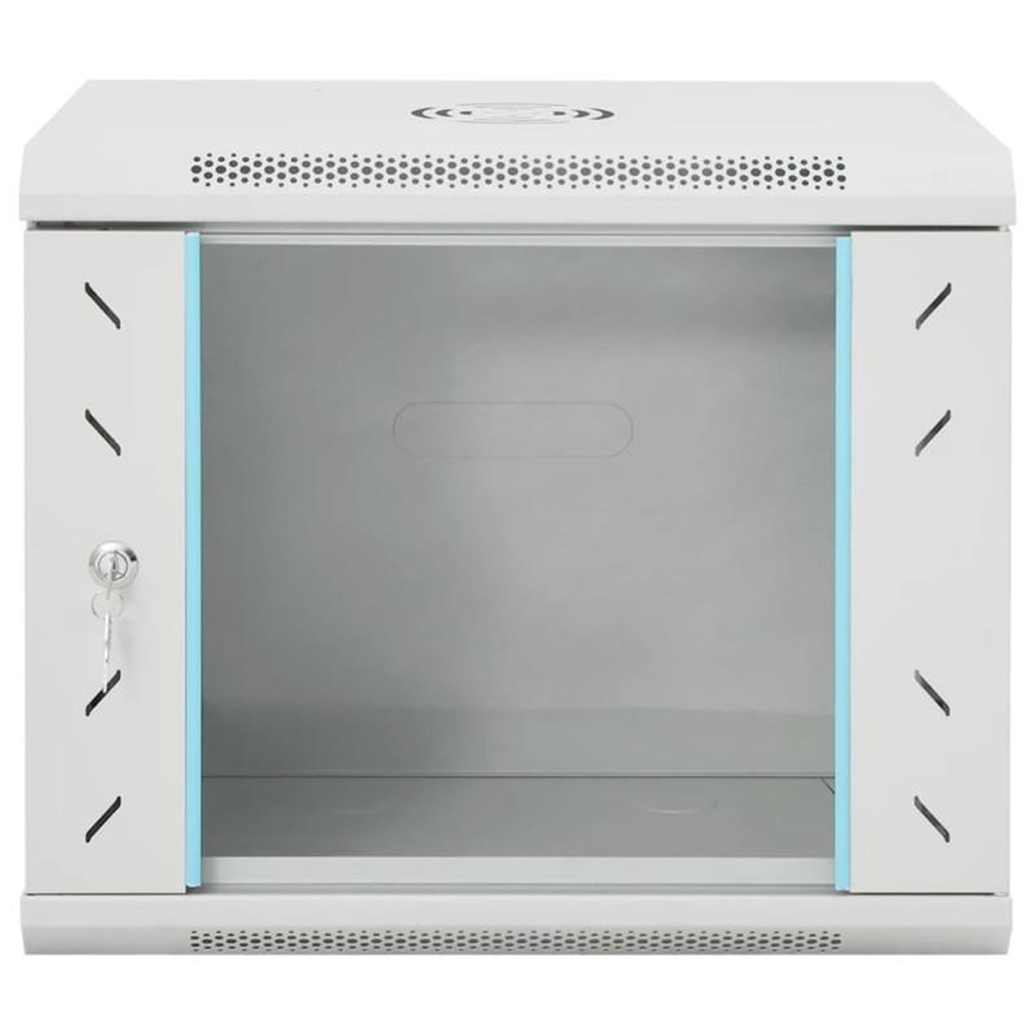 Voir la diapositive 3 : VIDAXL Coffret de réseau mural 9U 19 IP20 53x40x45 cm