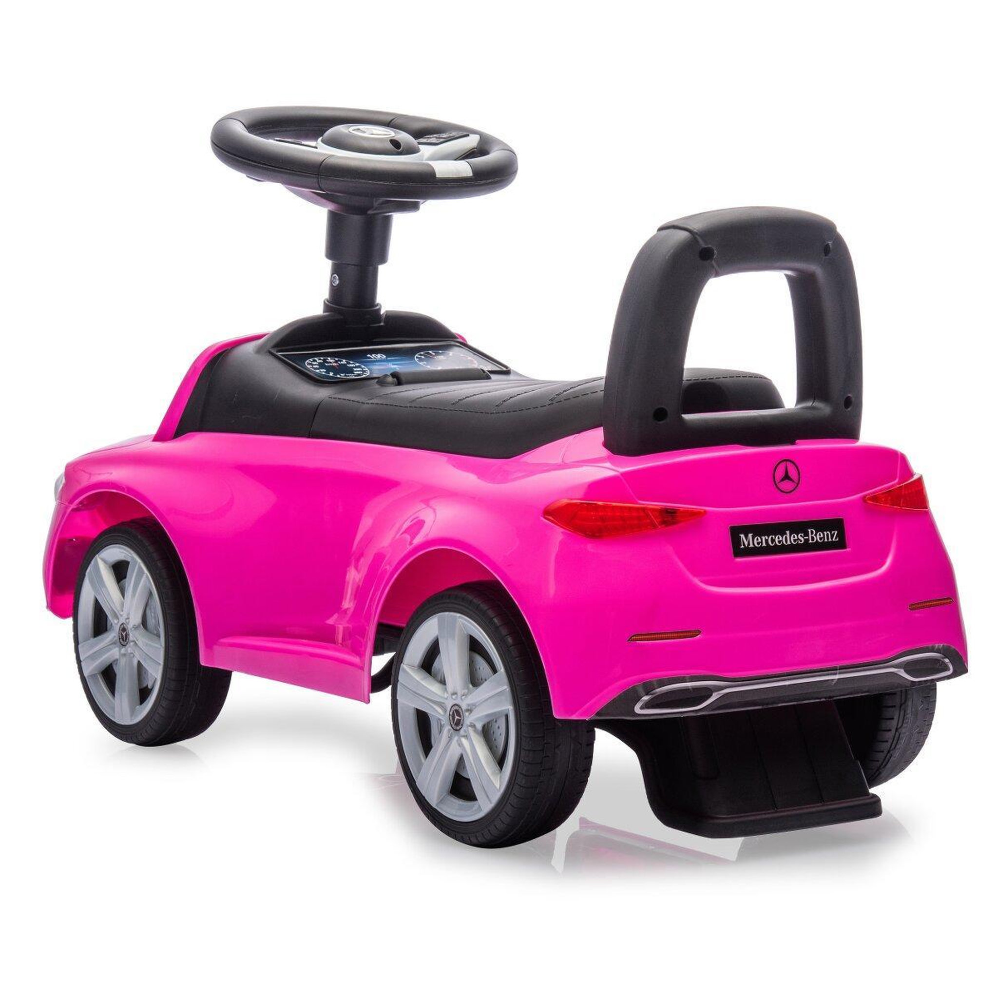 Voir la diapositive 2 : Jamara Porteur Mercedes Classe C rose 2-en-1