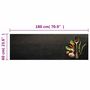 Voir la diapositive 6 : VIDAXL Tapis de cuisine lavable impression d'epices 60x180 cm velours
