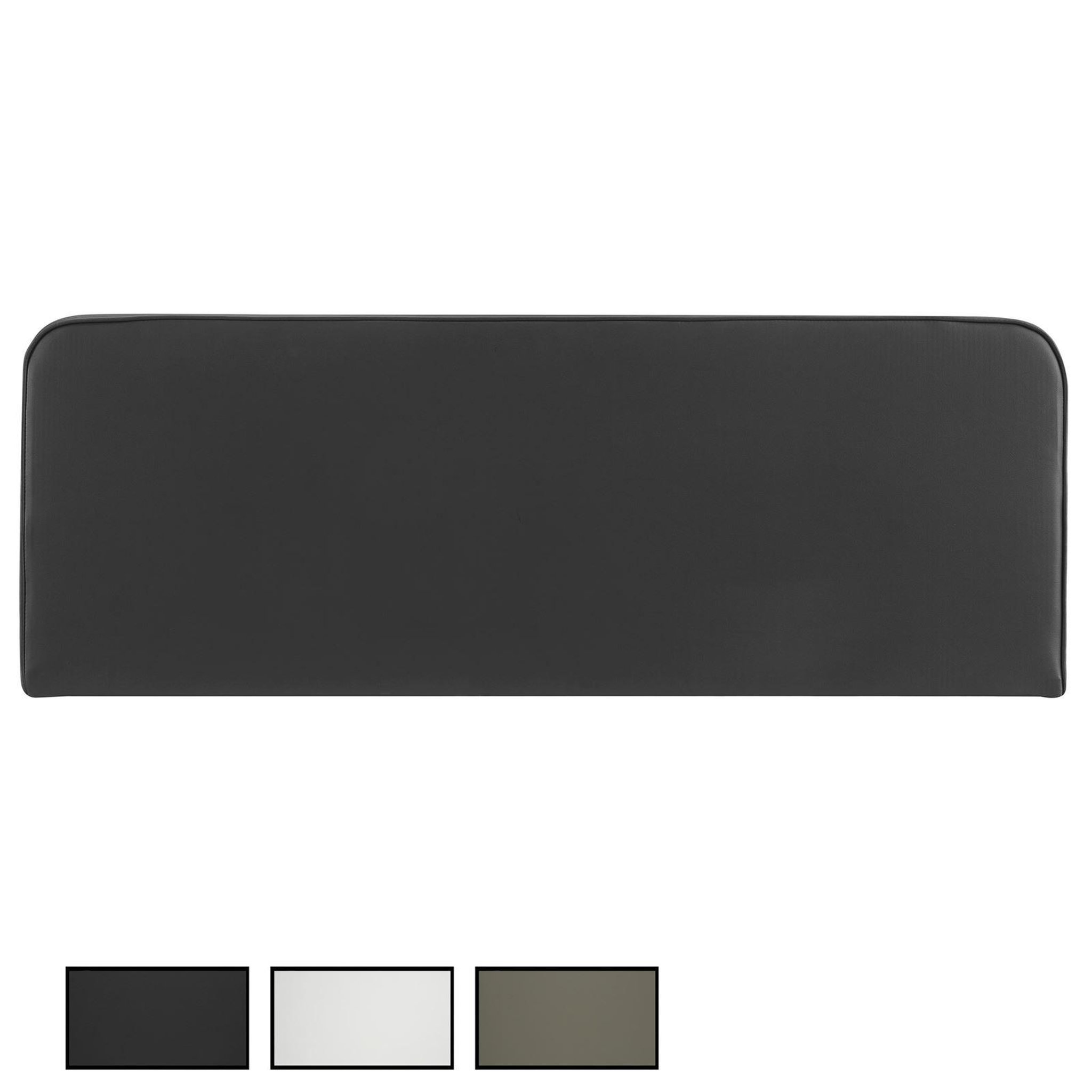 IDIMEX Tête de lit CELEST 160 avec fixation murale. Coloris disponibles : Gris, Noir