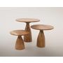 Voir la diapositive 3 : LISA DESIGN Henna - lot de 3 tables basses gigognes - bois d'acacia massif
