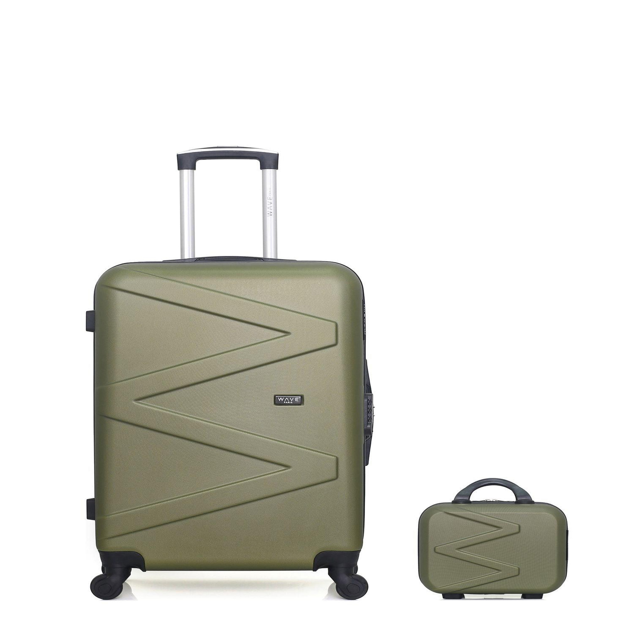 WAVE PARIS WAVE PARIS - Lot de 2 - Valises Grand Format et Vanity AMAZONE