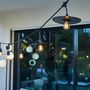 Voir la diapositive 4 : Lumisky Guirlande lumineuse PLANET Noir Metal 6M 10xE27