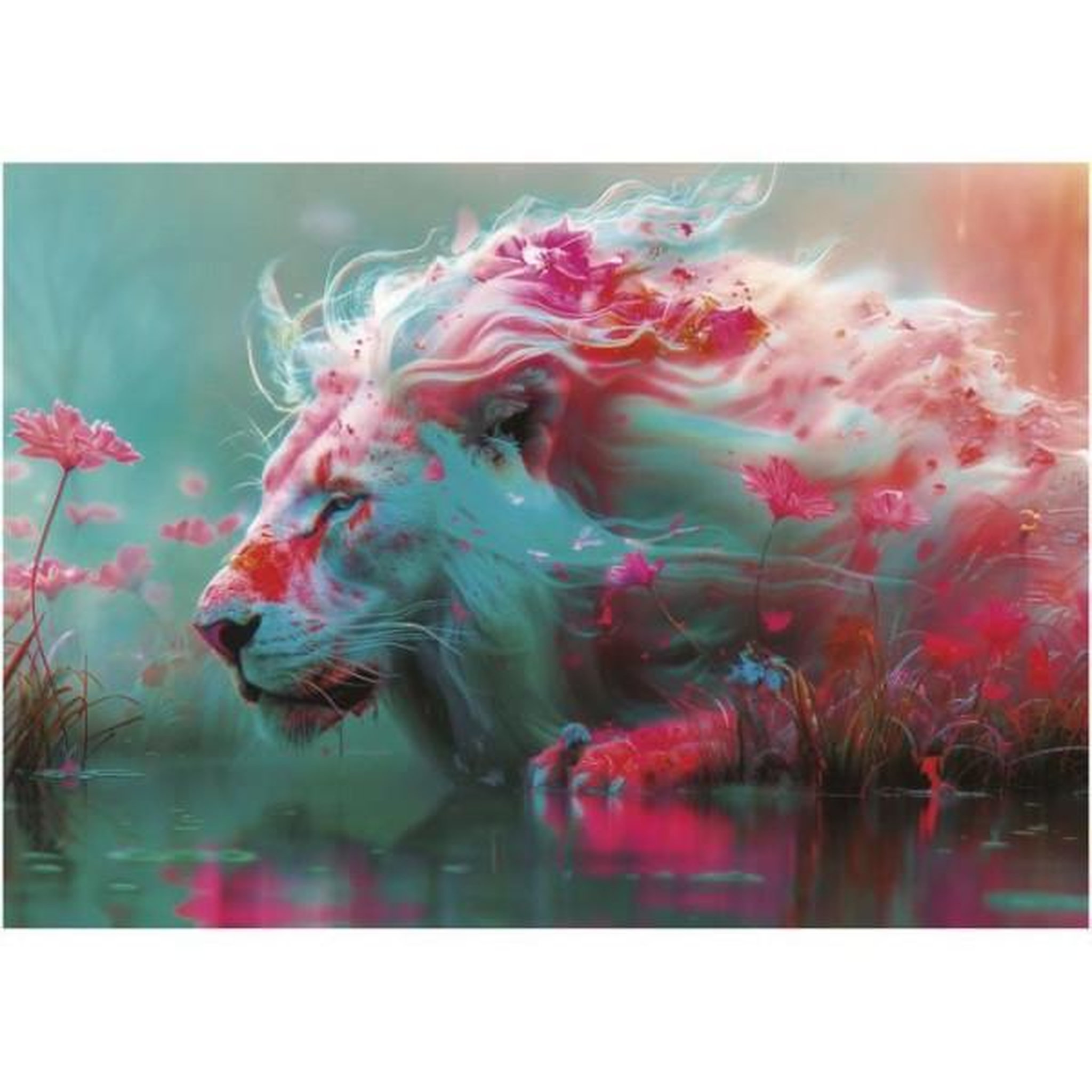 Voir la diapositive 2 : EDUCA Puzzle - educa - roi des fleurs - 500 pieces - theme paysage - pour adultes - mixte