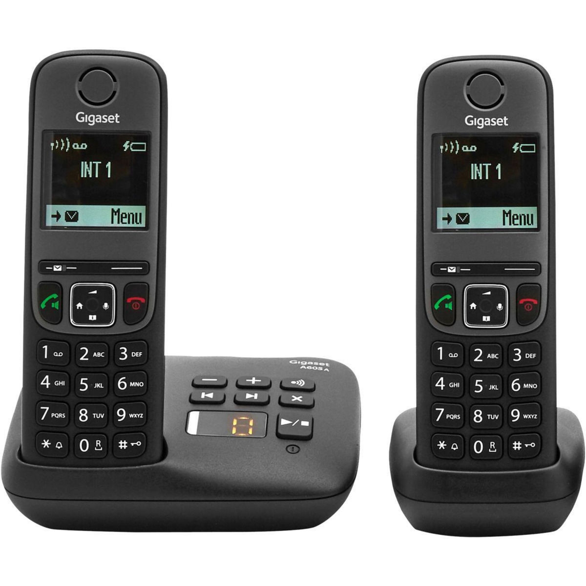 GIGASET Téléphone sans fil A605A Duo Noir