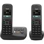 Voir la diapositive 2 : GIGASET Téléphone sans fil A605A Duo Noir