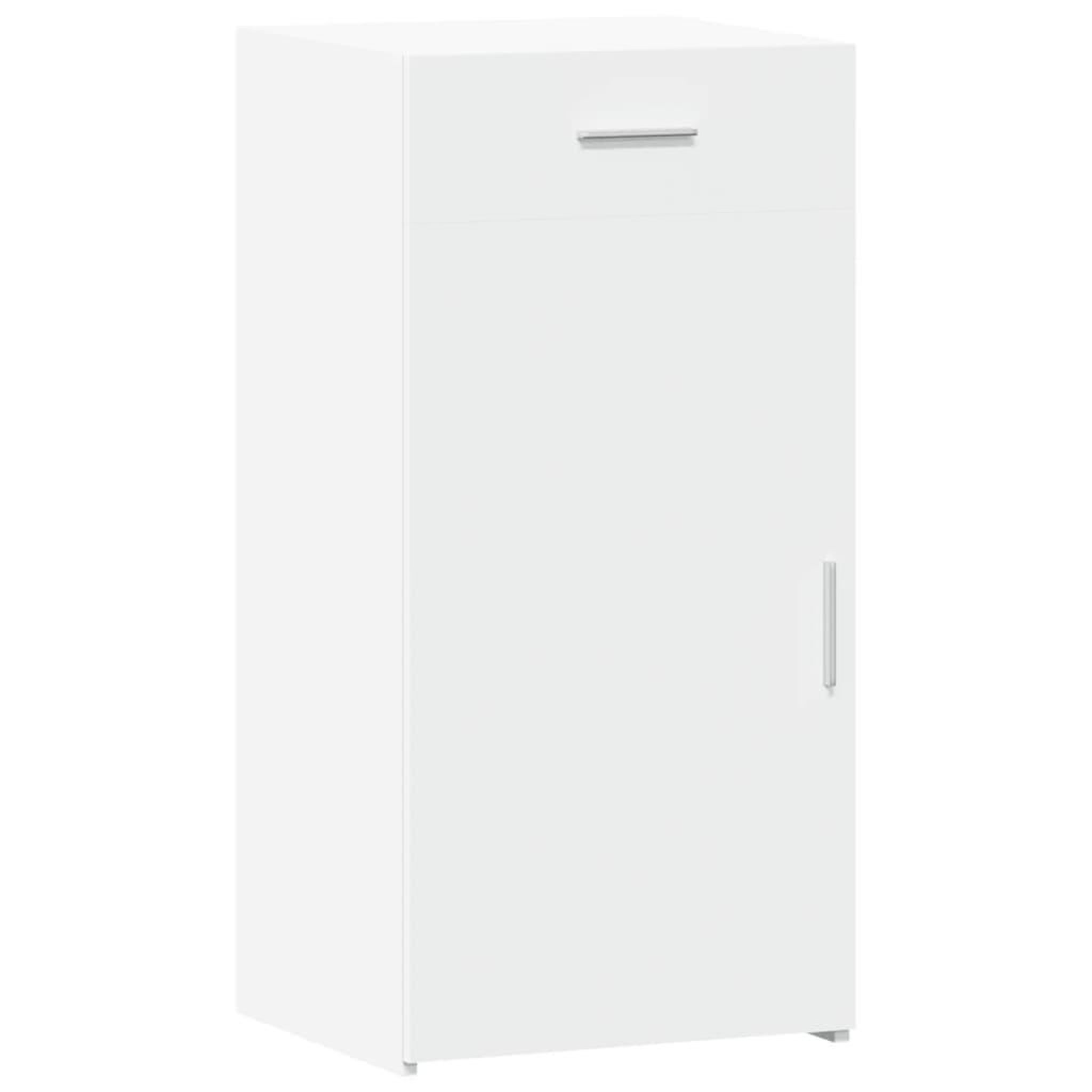 Voir la diapositive 2 : VIDAXL Buffet blanc 45x42,5x93 cm bois d'ingenierie