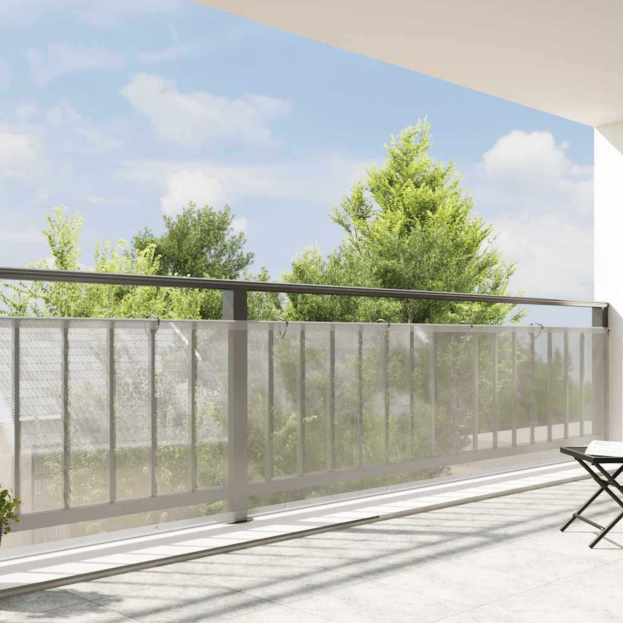 VIDAXL Bache transparente avec œillets 1x12 m polyethylene