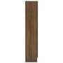 Voir la diapositive 4 : VIDAXL Armoire a vitrine Chene brun 82,5x30,5x150 cm Bois d'ingenierie