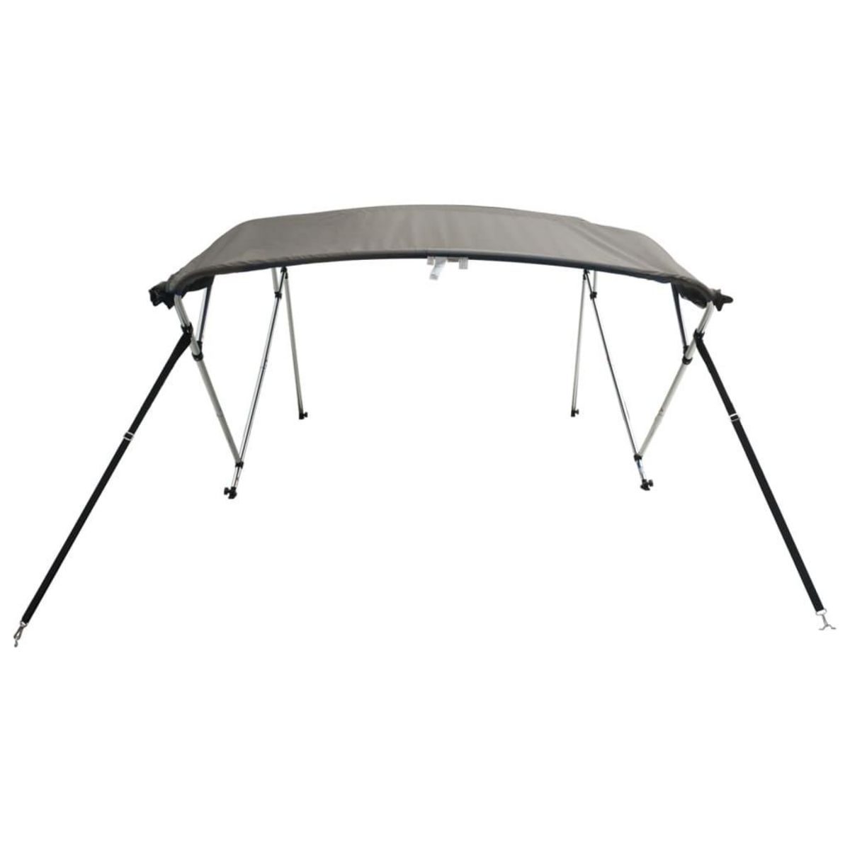 VIDAXL Toit bimini a 4 arceaux parois en maille 243x(170-182)x137 cm