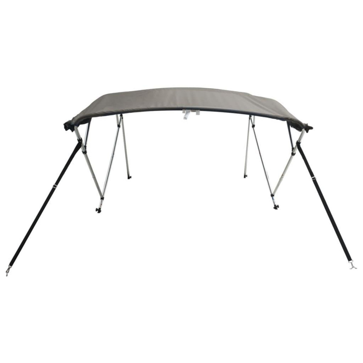 VIDAXL Toit bimini a 4 arceaux parois en maille 243x(170-182)x137 cm