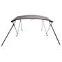 Voir la diapositive 5 : VIDAXL Toit bimini a 4 arceaux parois en maille 243x(170-182)x137 cm