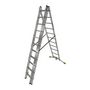 Voir la diapositive 2 : HAILO Echelle 3 plans 7m60 en aluminium - HOBBYLOT